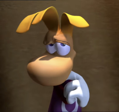 Rayman flirty finger bite.jpg