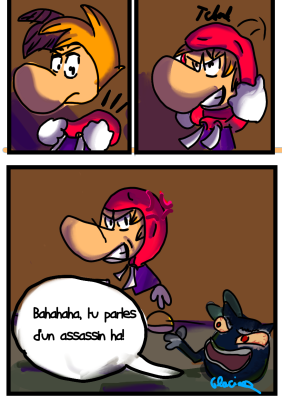 voici un gag plutôt simpliste sur la capuche du hoodie de rayman parce que je ne savais que faire.