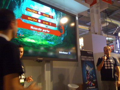 The presentation of Rayman Origins