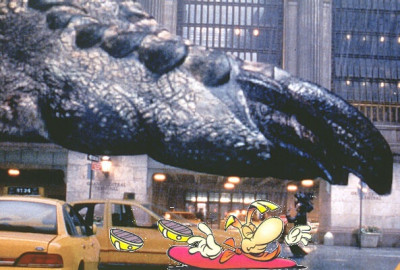 Oh no! I transformed into a foot!