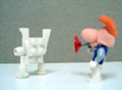 rayman contre un lapin crétin