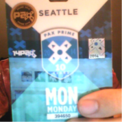Pax PRIME Monday Badge