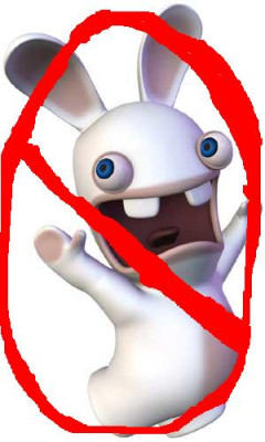 Non aux lapins de MERDE!