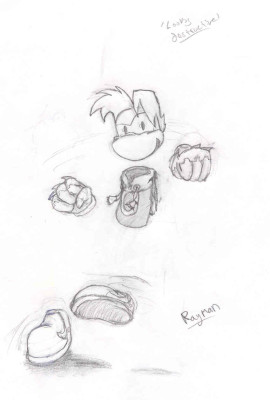 oh hey look.....it'sa sketched rayman .3.