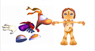like is it just me  but she tottaly looks all fleshy and weird right?