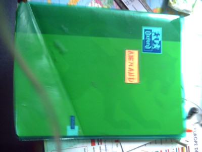 Mon cahier d'allemand, bien mal en point !