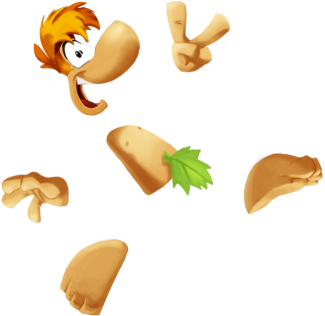 FINALLY rayman legends shows our boy completely naked except a leaf, although the description might say otherwise…