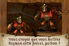 Deux Sbires Rouges dans le diaporama d'introduction du jeu.