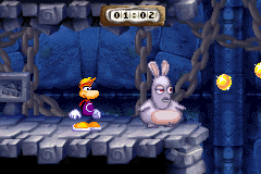 Il est possible de faire apparaitre le Lapin Crétin retiré d'Échappée infernale en éditant la mémoire du jeu.