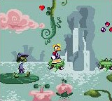 Un Livingstone avec des couleurs différentes dans une première version de Rainy Forest