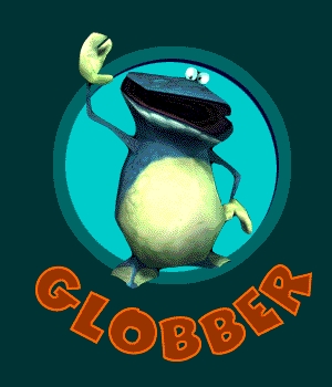 L'écran-titre de Globber.