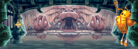 La map de la version Game Boy Advance.