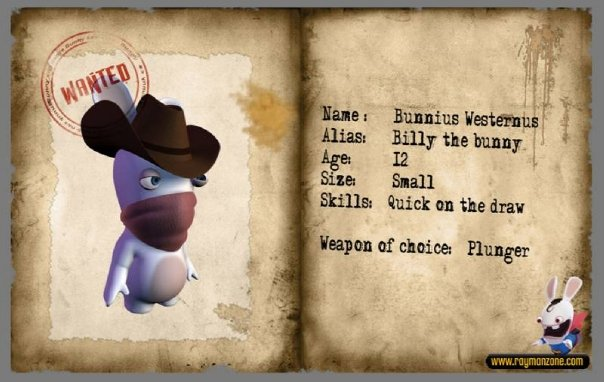 Fichier:RRR Billy the bunny wanted poster.png