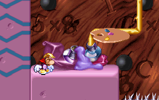 Paleta w Rayman Junior