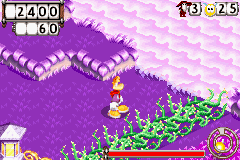 Des plantes épineuses qui blesseront Rayman s’il les touche.