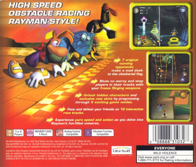 Fichier:Rayman Rush - Back cover USA.jpg