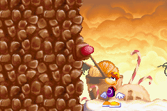 Sweets world中的一个按钮。