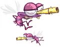 Szkice Moskita z Rayman: Origins.