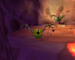 El color del Mini Jano es diferente en la versión japonesa de Rayman Revolution.