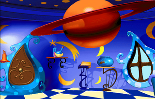 Une partie de la maison de Bétilla dans Rayman Éveil.