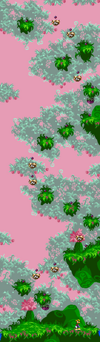 La map de la version Game Boy Color.