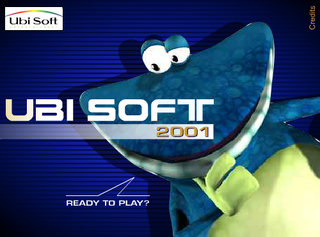 L'écran-titre de Globox 2001.