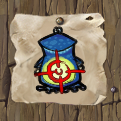 Des cibles représentant Globox apparaissent dans Razoff Circus.