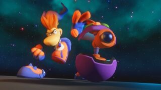 Rayman invoquant une Sentinelle Roquette.