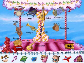 Le mémo des instruments de musique.
