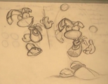 Concept arts de Rayman.