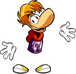 Vue détaillée de Rayman dans Brawlhalla.