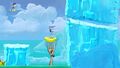 Cytryna na widelcu w poziomie Polarny Pościg z Rayman Origins