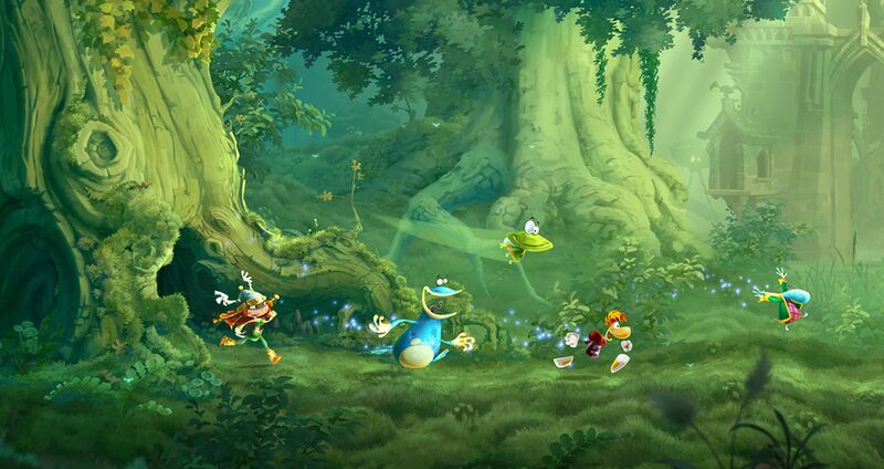 Archivo:RaymanLegends Screenshot LushJungle.jpeg