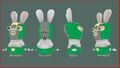 Un Lapin catcheur.