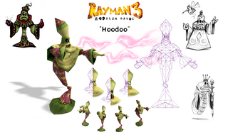 Ensemble de concept arts et d'artworks représentant le Bracadabreur.