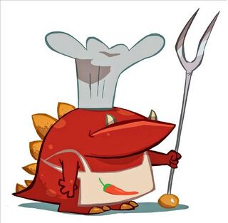 Dragon cuisinier