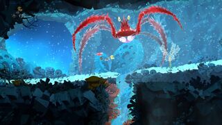 Une araignée de mer, d'abord située dans la quatrième zone.