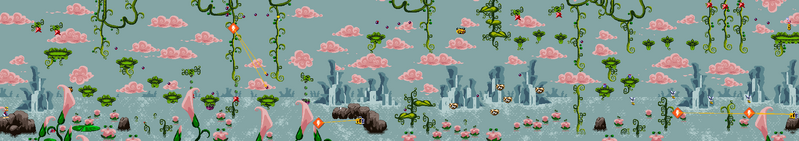 La map de la version Game Boy Color.
