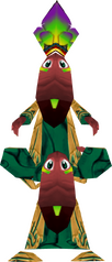 Vue détaillée de la première skin du duo de Grands Minis dans Rayman M.