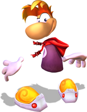Rayman, come appare in Rayman 3.