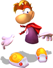 Artwork de Rayman dans Rayman 3.