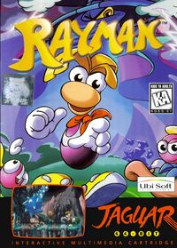 Jaquette de la version Jaguar de Rayman