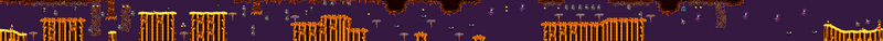 La map de la version Game Boy Advance.