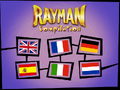 Le menu de sélection des langues.
