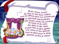 Comptine "L'anniversaire".
