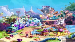 Rayman Land.