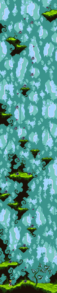 La map de la version Game Boy Color.