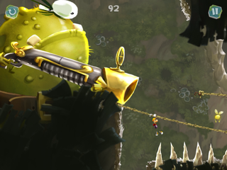 Un Crapaud vert armé d'un fusil.