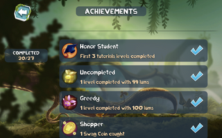 Le nouveau menu des succès
