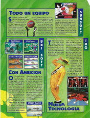 Article du numéro 28 du magazine espagnol Super Juegos datant d'août 1994, qui mentionne le premier Rayman.